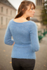 Pull femme col rond mohair Jade